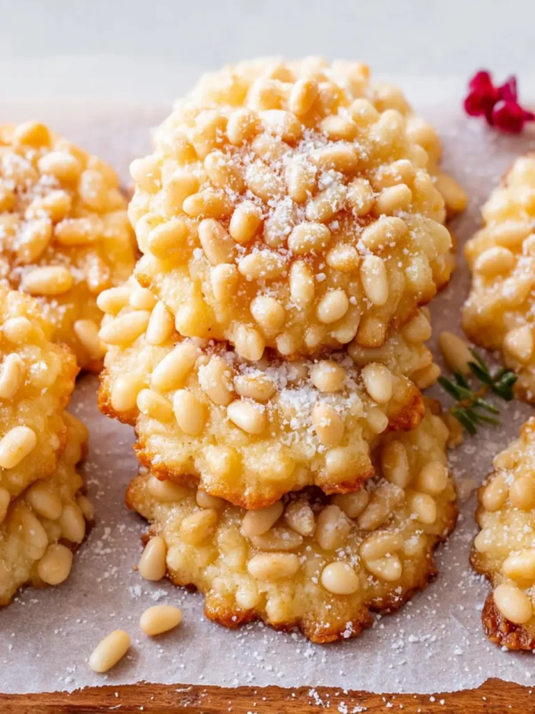 Pignoli Cookies (Pine Nut Cookies) First Image