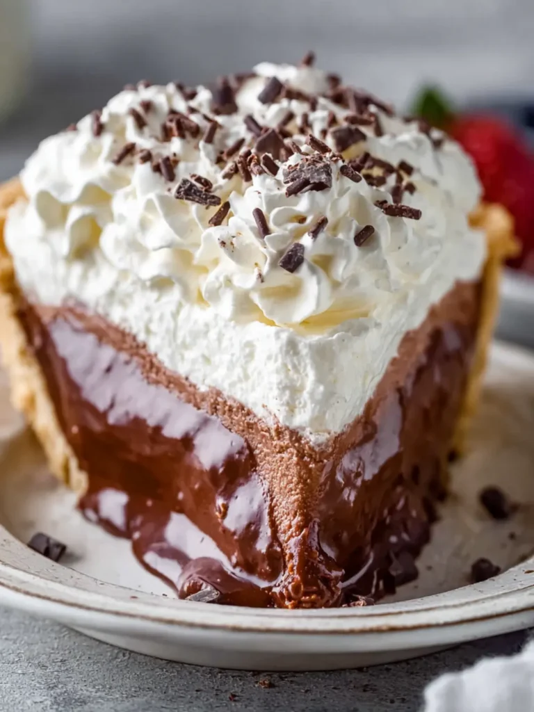 Chocolate Cream Pie First Image