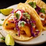 Beer Battered Fish Tacos First Image