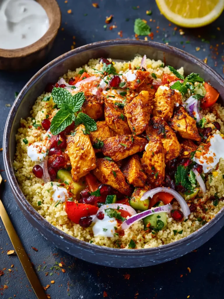 Moroccan Chicken Couscous Bowl First Image