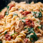 Tuscan Chicken Pasta Recipe (ONE PAN!) First Image