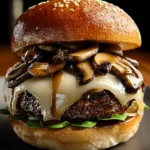 Ultimate Juicy Mushroom Swiss Burger Recipe to Savor First Image