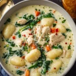 Olive Garden Copycat Chicken Gnocchi Soup First Image