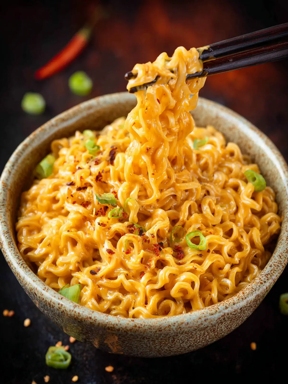 Cheese Ramen Noodles Recipe First Image