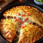Cheesy Beef Pockets First Image