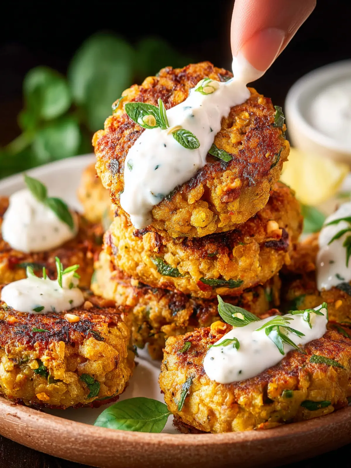 Chickpea Fritters First Image