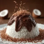 Coconut Dome with Chocolate Spread First Image