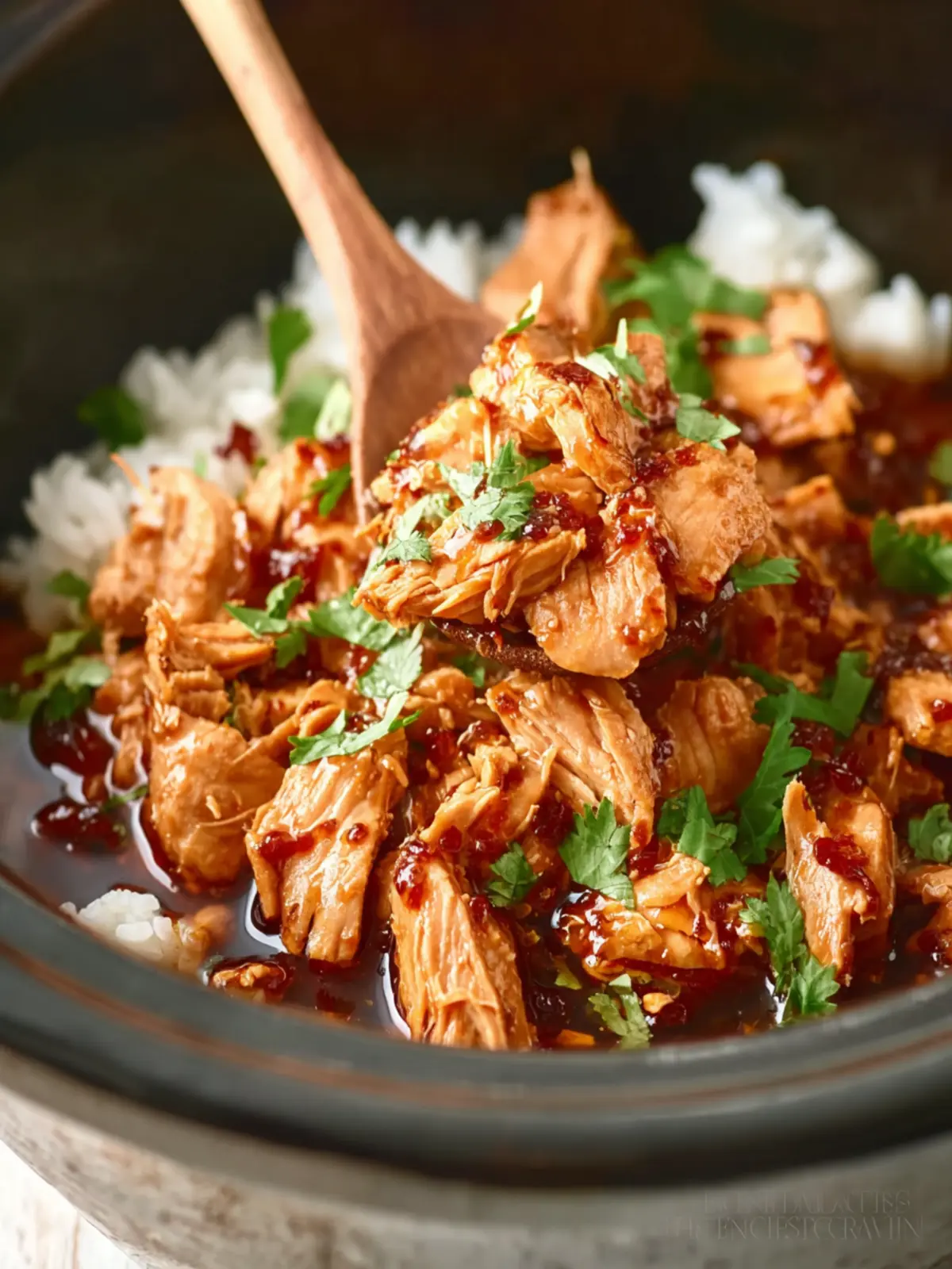 Crockpot Bourbon Chicken First Image