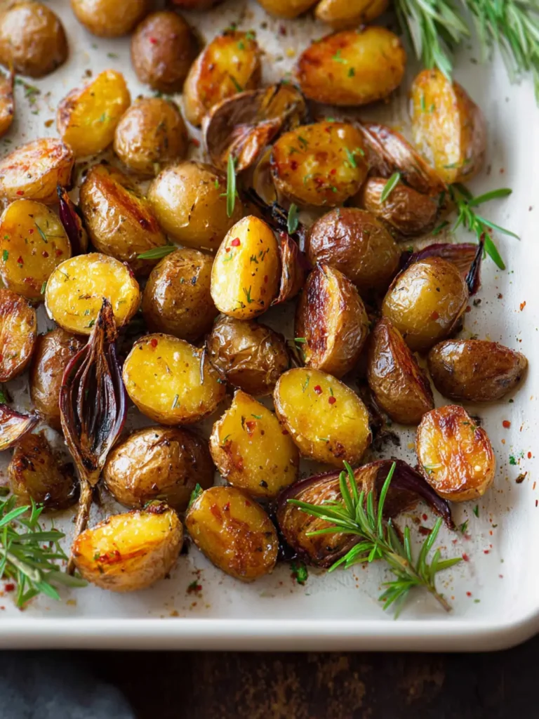 Garlic Roasted Potatoes First Image
