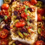 Mediterranean Baked Cod First Image