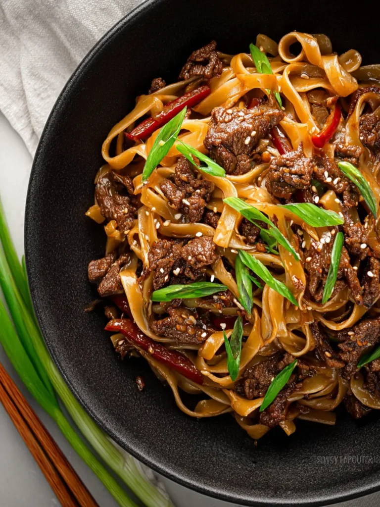 Mongolian Beef and Noodles First Image