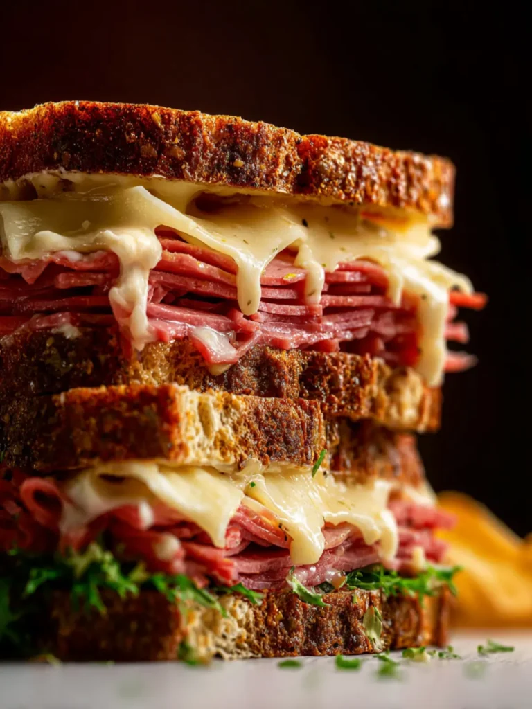 Reuben Sandwich With Homemade Russian Dressing First Image