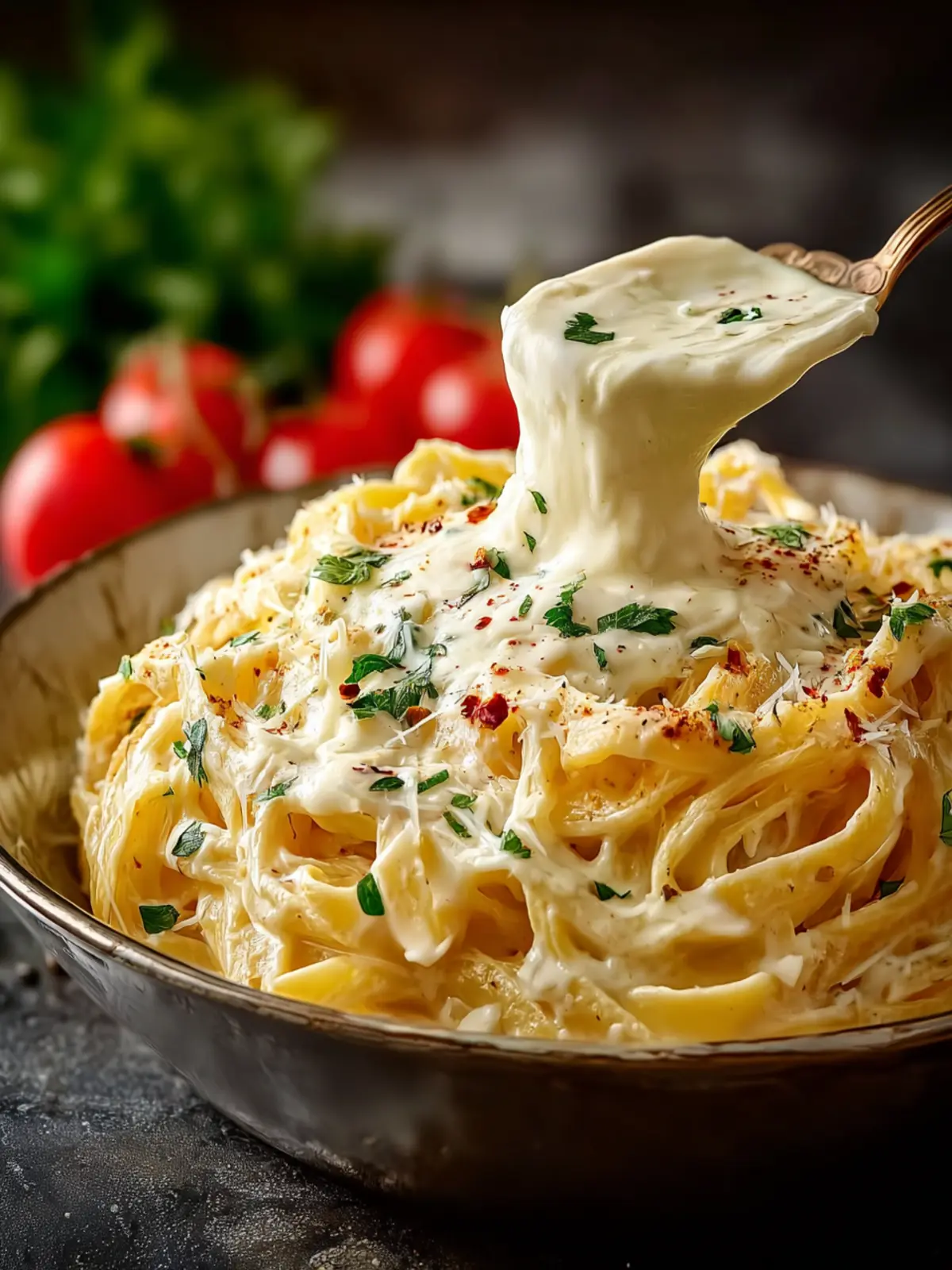Rich and Creamy Homemade Alfredo Sauce First Image