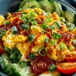 Scrambled Egg and Veggie Bowl Recipe First Image
