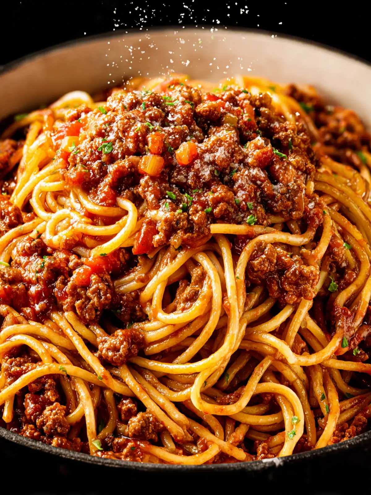 Shortcut Spaghetti and Meat Sauce First Image