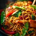 30-Minute Vegetable Lo Mein with Homemade Sauce First Image