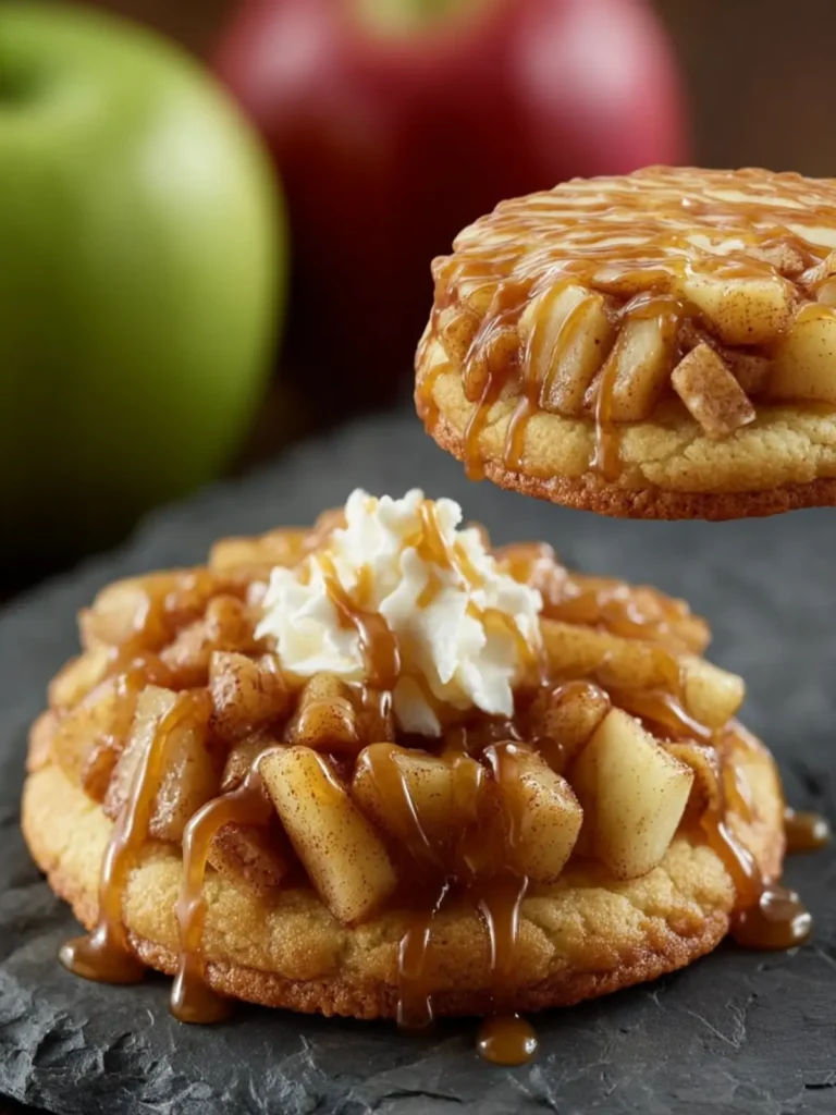 Easy Apple Pie Cheesecake Cookies Recipe First Image