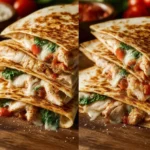 Easy Italian Quesadillas with Rotisserie Chicken First Image