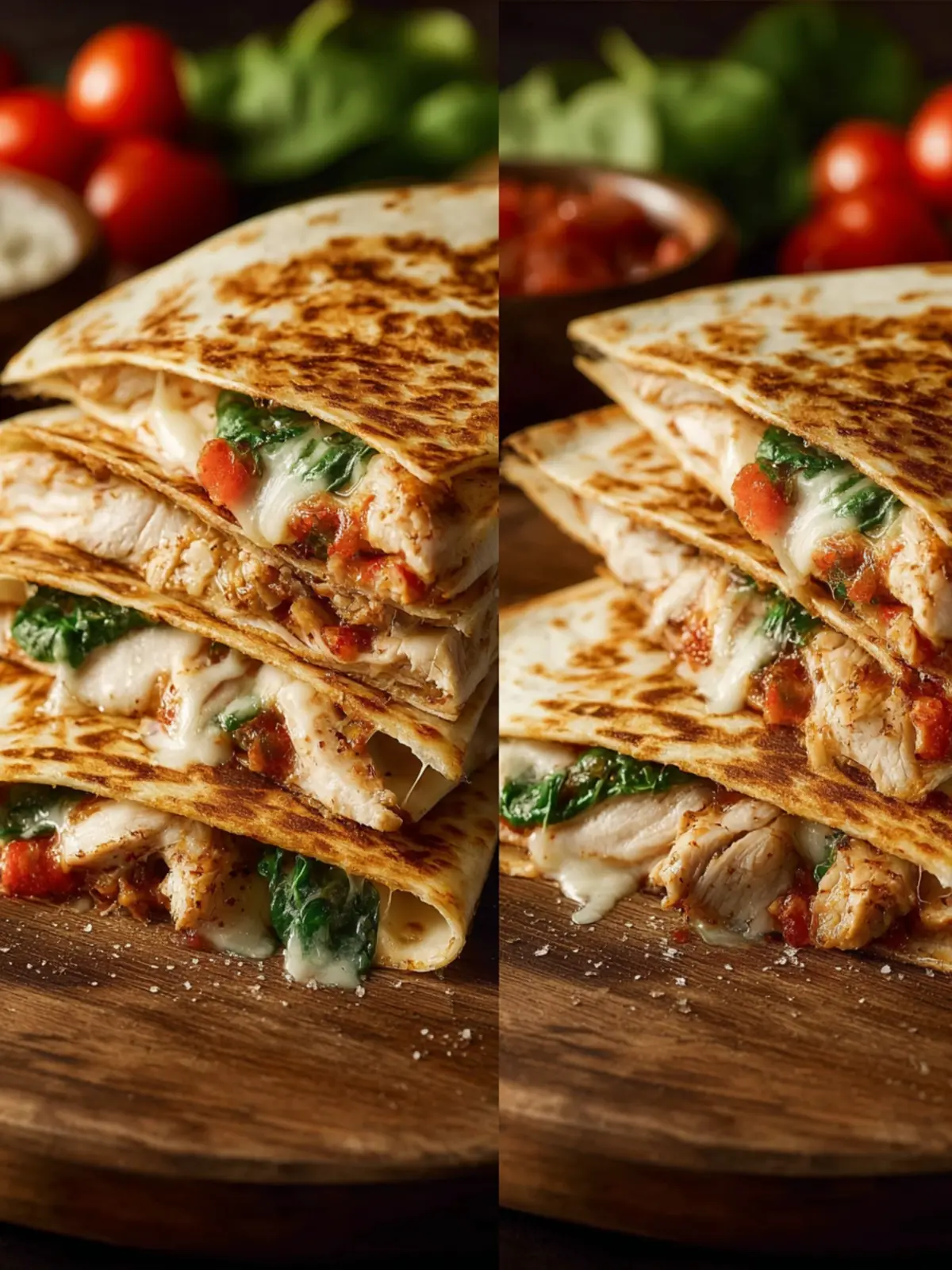 Easy Italian Quesadillas with Rotisserie Chicken First Image