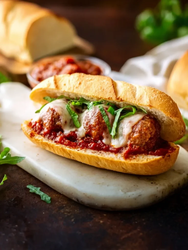 Italian Meatball Subs First Image