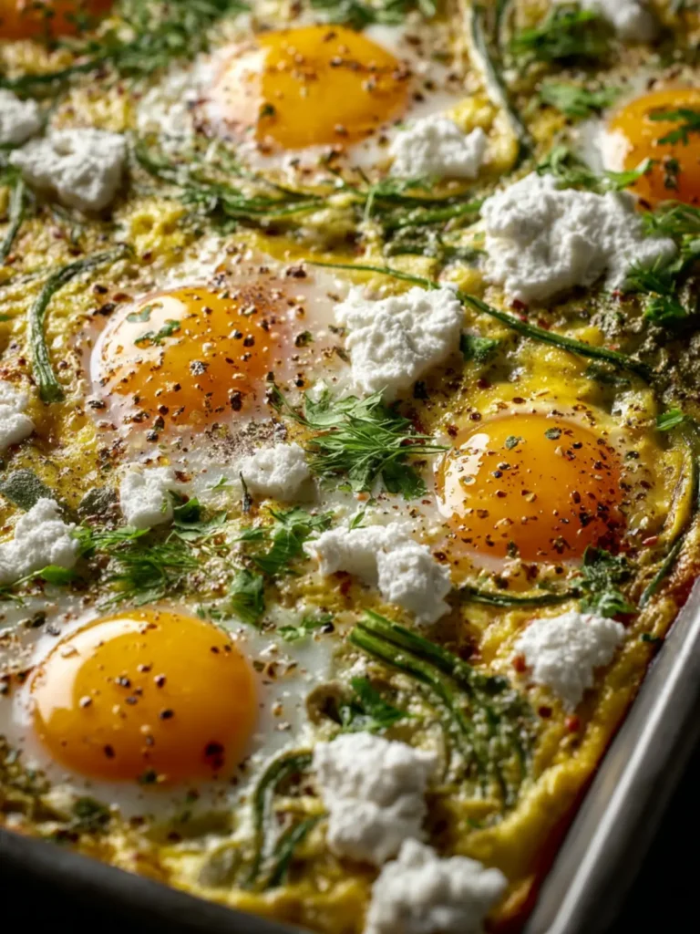 Savory Sheet Pan Eggs to Make Your Mornings Brighter First Image