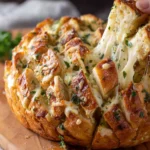 The Best Cheesy Pull-Apart Garlic Bread Recipe First Image