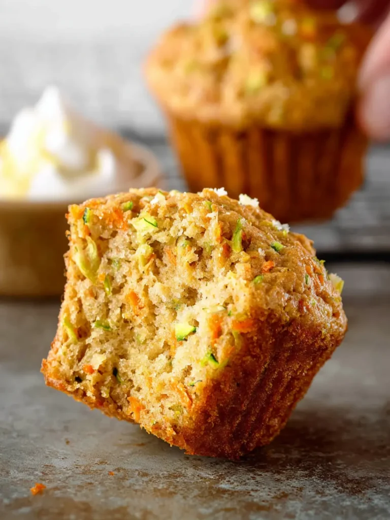 Zucchini Carrot Muffins (so good!) First Image