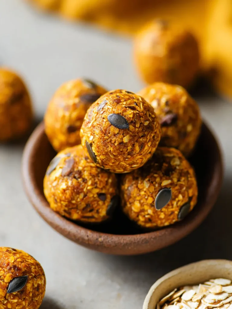 10-Minute Pumpkin Protein Balls (No-Bake!) First Image