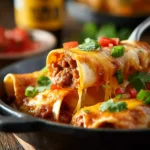 5 Ingredient Beef Enchiladas First Image