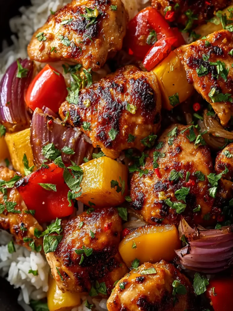 Hawaiian Chicken Sheet Pan First Image