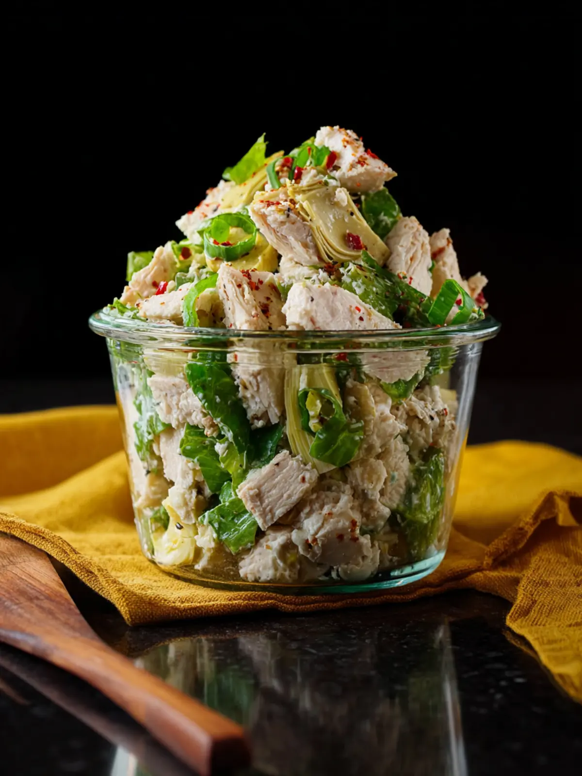 Pepperoncini Artichoke Chicken Salad First Image