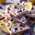High-Protein Lavender Lemon Greek Yogurt Bark First Image