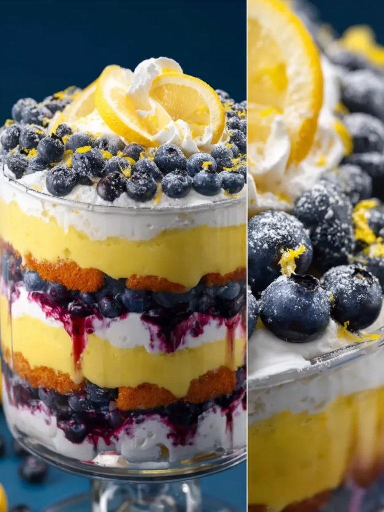 Lemon Blueberry Trifle First Image