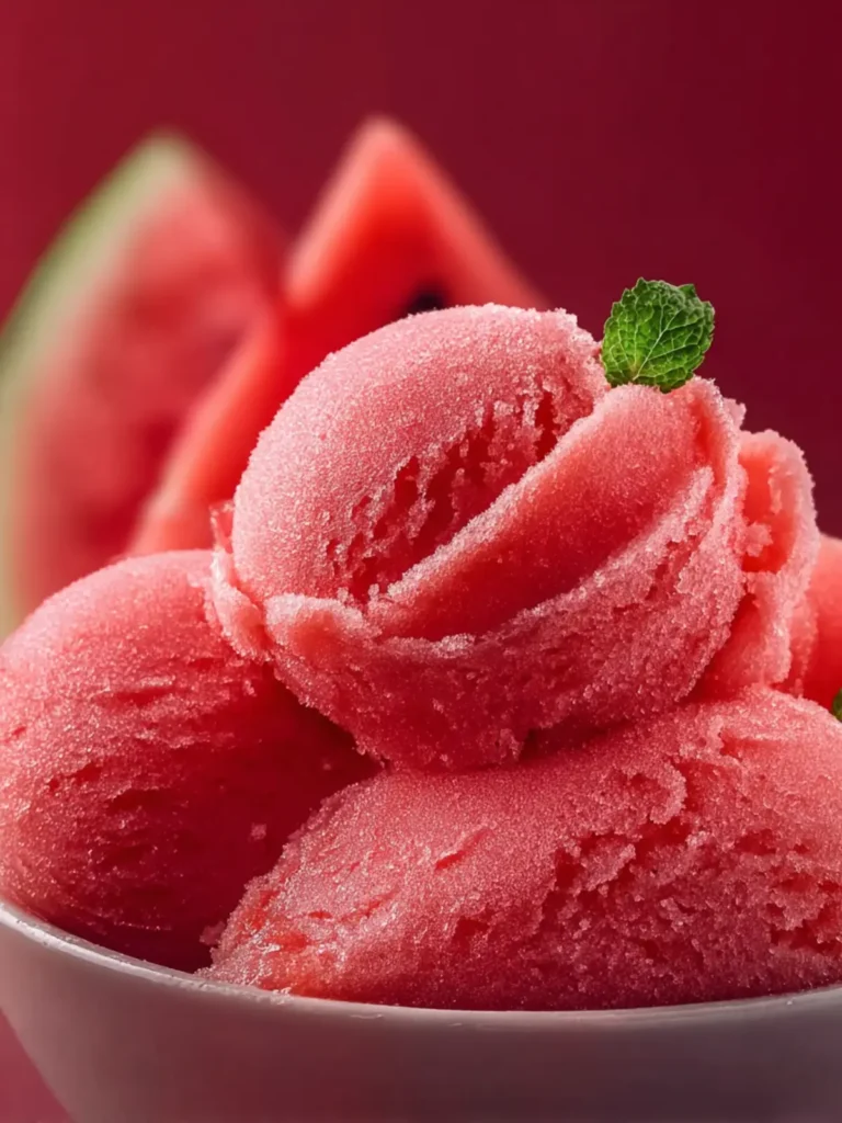 Ninja Creami Watermelon Sorbet First Image