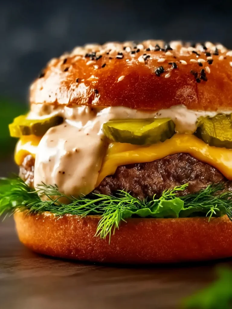 Spicy Dill Pickle Burger Sauce First Image